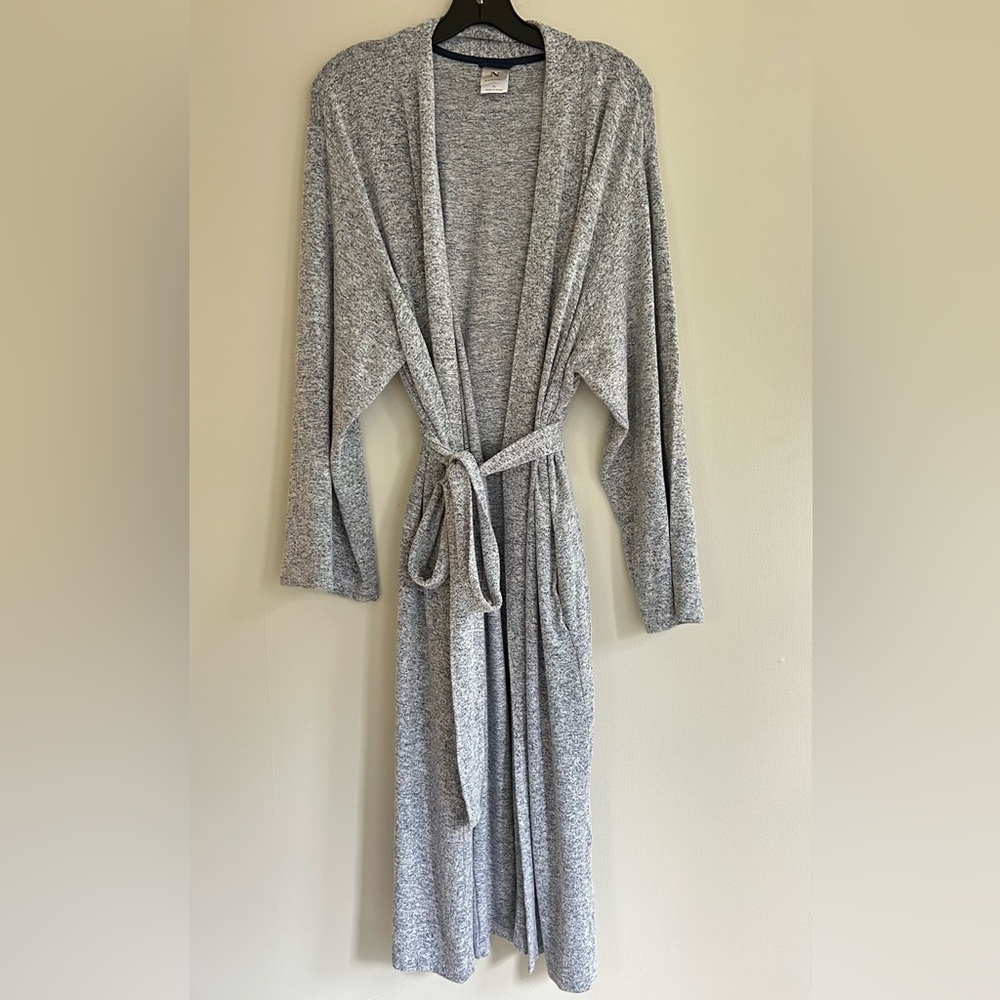 NATORI Terry Knit Belted Kimono Duster Robe Comfy Quiet Luxury Loungewear Sz XL - Picture 3 of 16